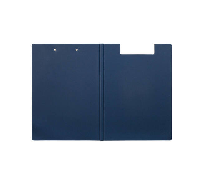 Klembordmap MAULbalance A4 versterkt karton rug 8mm blauw