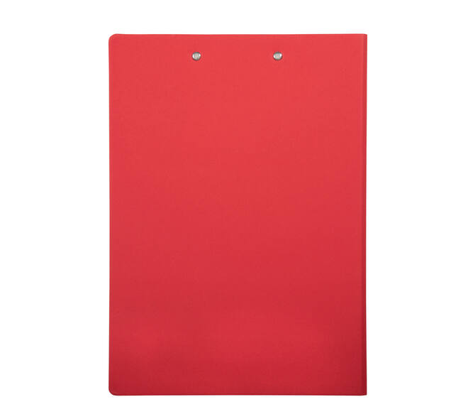Klembordmap MAULbalance A4 versterkt karton rug 8mm rood