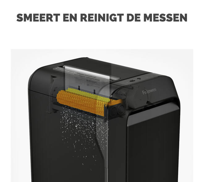 Olievellen voor papiervernietiger Fellowes Powershred Performance+ 10 vel