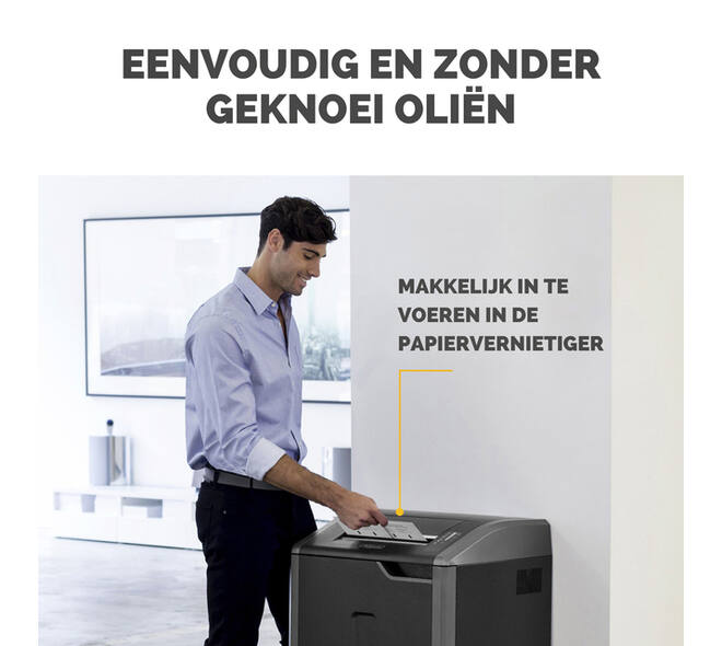 Olievellen voor papiervernietiger Fellowes Powershred Performance+ 10 vel