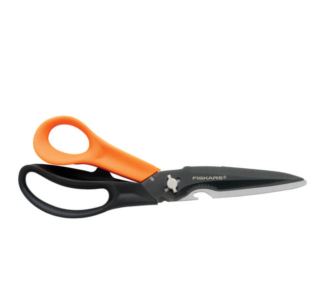 Schaar Fiskars Cuts+More Titanium multifunctioneel zwart
