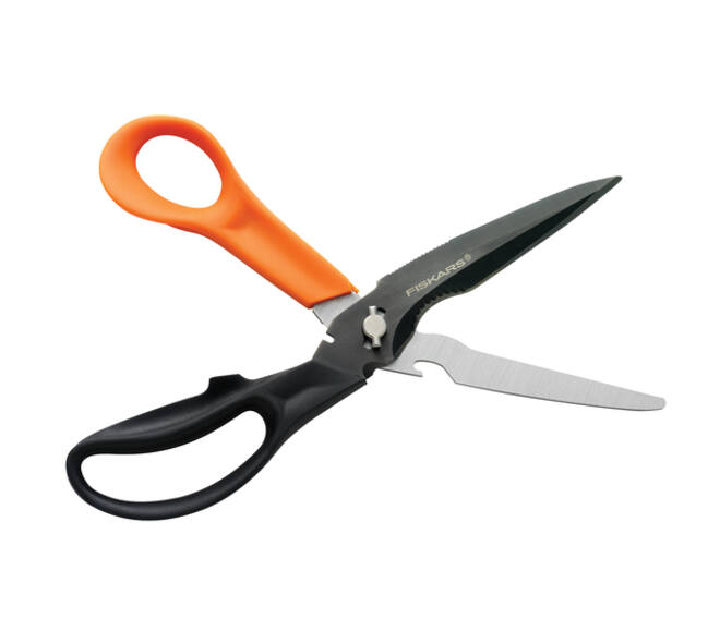 Schaar Fiskars Cuts+More Titanium multifunctioneel zwart