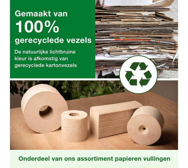 Handdoek Tork H2 Xpress Advanced multifold 2-laags 213x240mm 21x180 vel naturel 130299