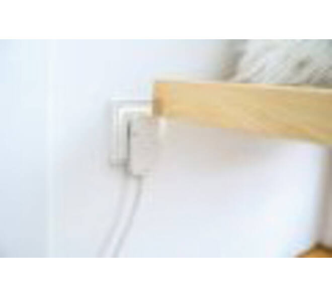 Verlengsnoer Brennenstuhl met platte stekker H05VV-F3G1.5 5 meter wit