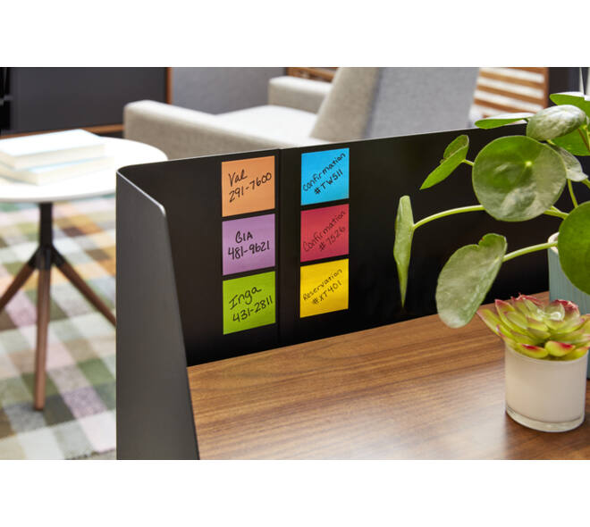 Memoblok Post-it 654 Super Sticky 76x76mm ultrageel 12 stuks