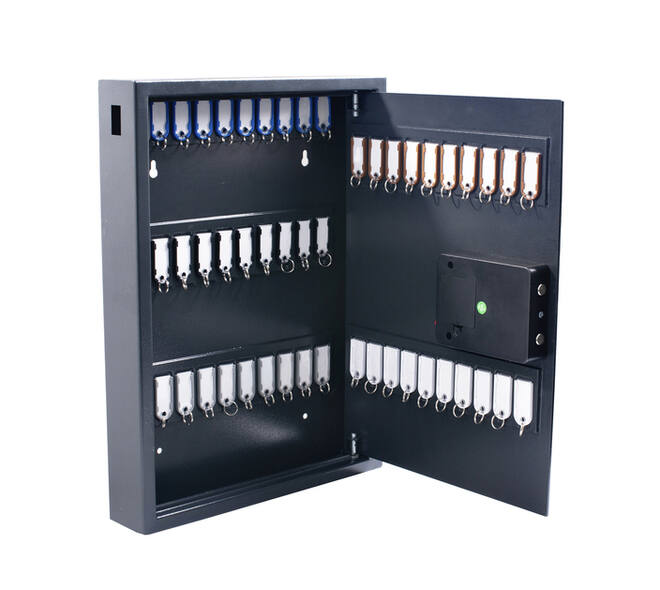Sleutelkast Pavo High security Magnettag 50 haken 575x450x77mm