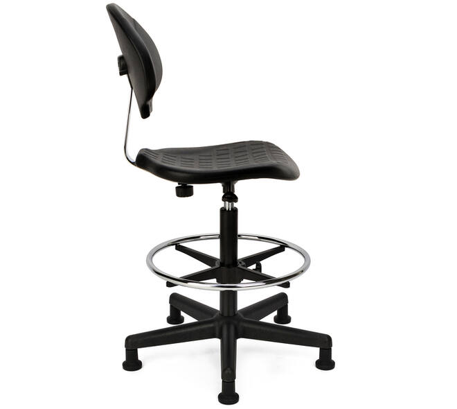 Werkstoel Euroseats Tarente Large zwart