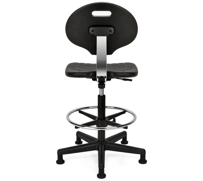 Werkstoel Euroseats Tarente Large zwart