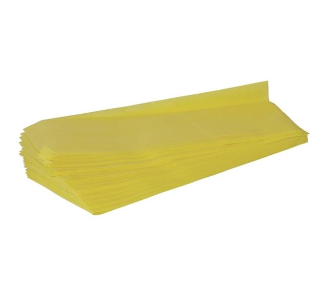 Stofwisdoek Cleaninq viscose 25x60cm geel 25 stuks