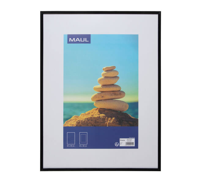 Fotolijst MAUL art 30x40cm kunststof frame zwart