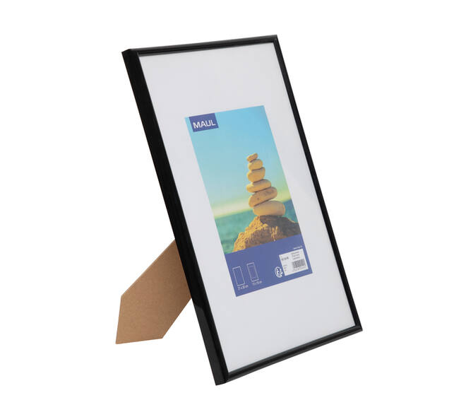 Fotolijst MAUL art 21x30cm kunststof frame zwart
