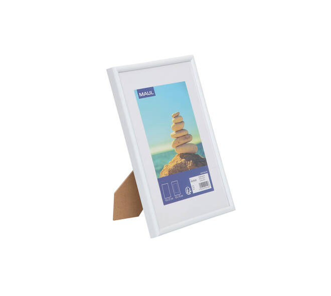 Fotolijst MAUL art 15x21cm kunststof frame wit
