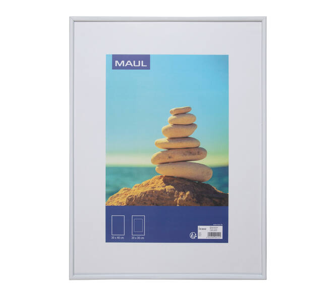Fotolijst MAUL art 30x40cm kunststof frame wit