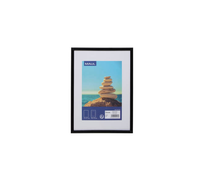 Fotolijst MAUL art 15x21cm kunststof frame zwart