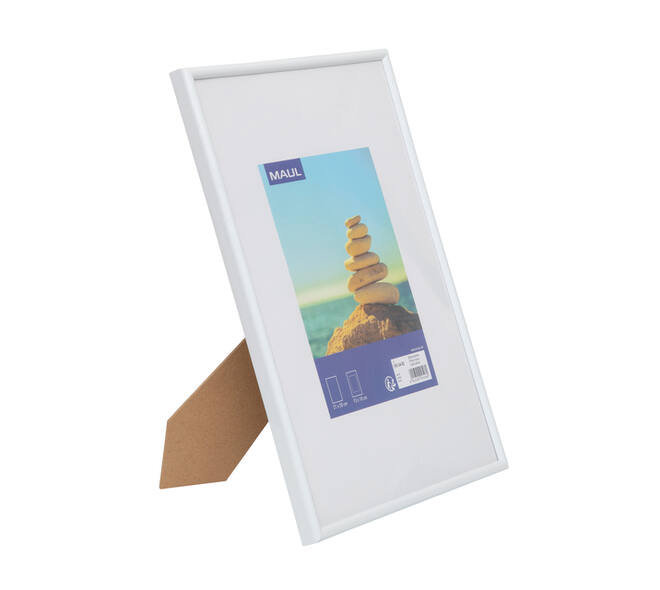 Fotolijst MAUL art 21x30cm kunststof frame wit