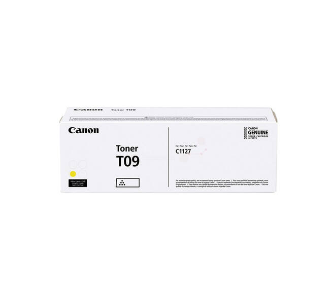 Tonercartridge Canon T09 geel