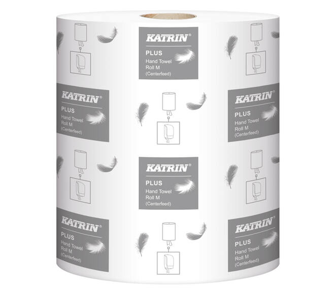 Poetspapier Katrin Plus medium 1-laags 870 vel wit 64403