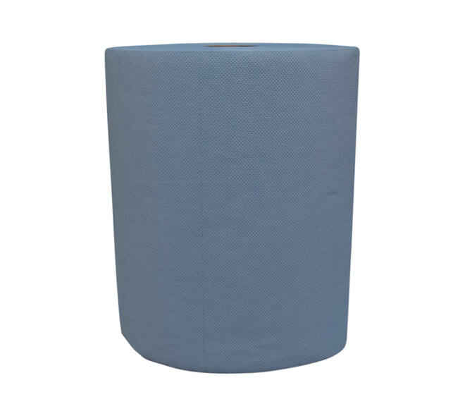 Poetspapier Katrin Industrial groot 2-laags 500 vel blauw 481108