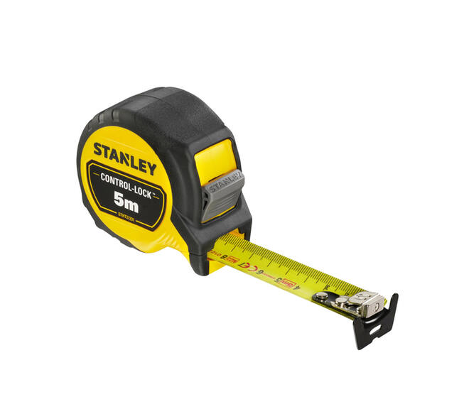 Rolmaat Stanley Control-Lock 5 meter 25mm