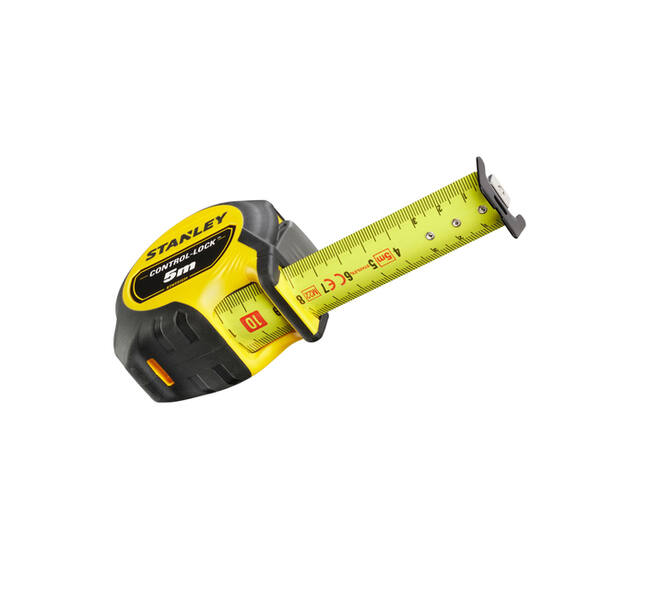 Rolmaat Stanley Control-Lock 5 meter 25mm