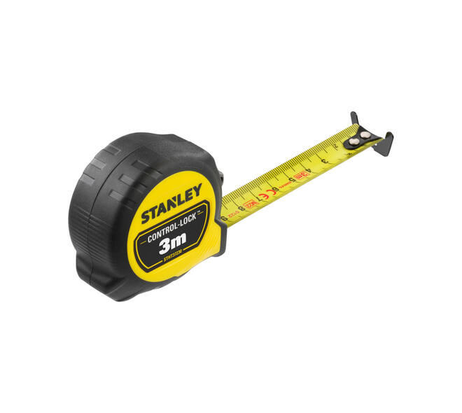 Rolmaat Stanley Control-Lock 3 meter 19mm