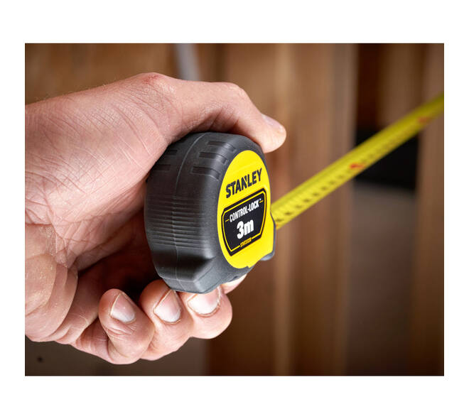 Rolmaat Stanley Control-Lock 3 meter 19mm