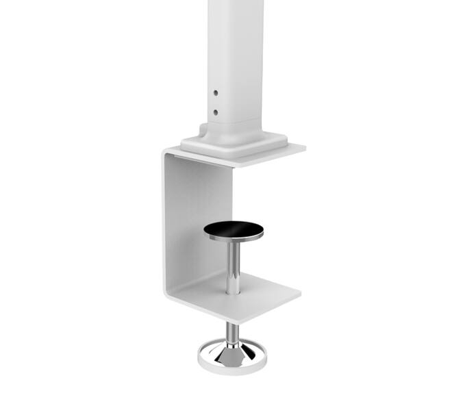 Bureaulamp Unilux Strata led tafelklem wit