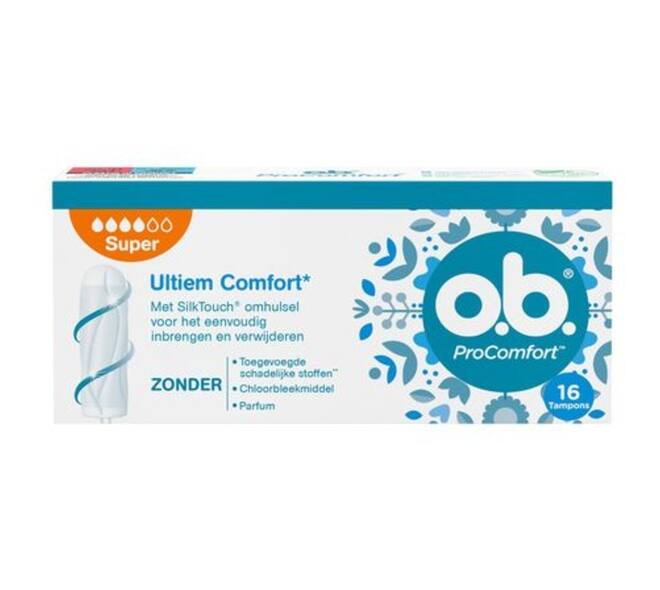 Tampons OB ProComfort Super 16 stuks