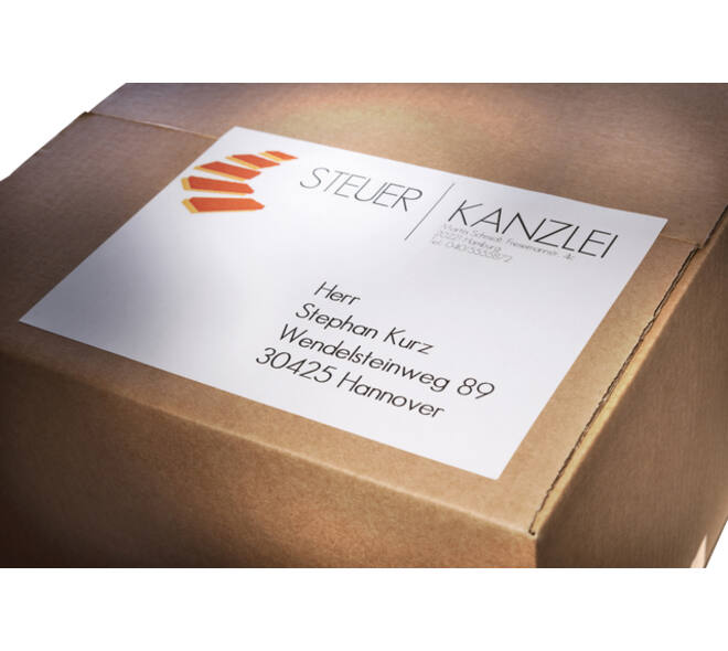 Etiket Avery 6135 210x148mm wit 200 stuks