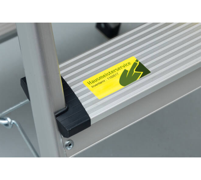 Etiket Avery L6111-20 210x297mm geel 20 stuks