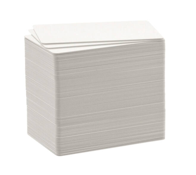 Kunststof kaarten Duracard 0,76mm 100 stuks