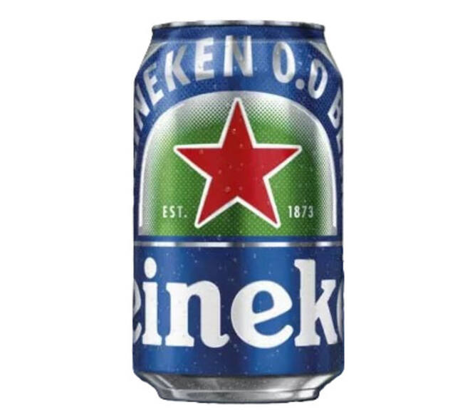 Bier Heineken 0.0% blik 330ml