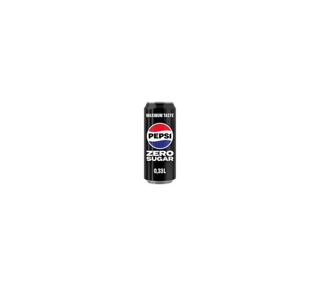 Frisdrank Pepsi Max cola blik 330ml
