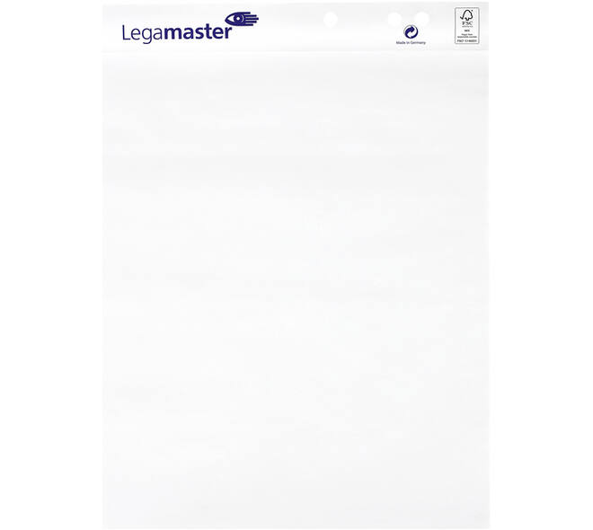 Flipoverpapier Legamaster blanco 20vel 5stuks