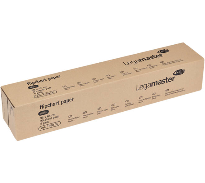 Flipoverpapier Legamaster blanco 20vel 5stuks