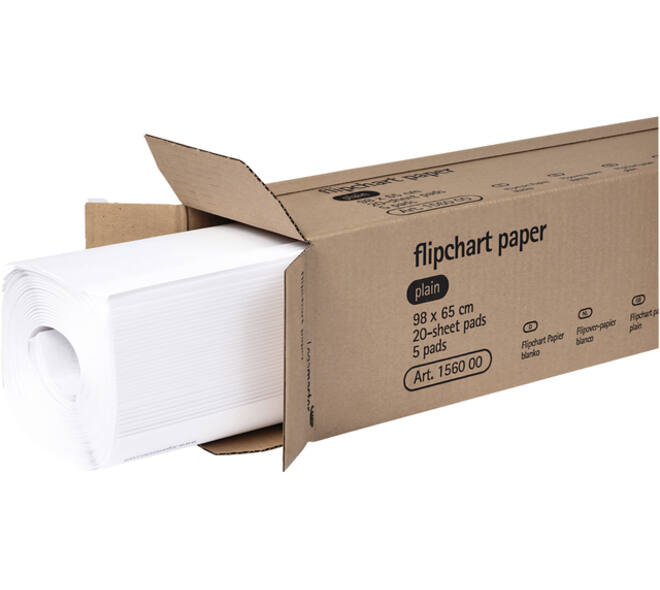 Flipoverpapier Legamaster blanco 20vel 5stuks