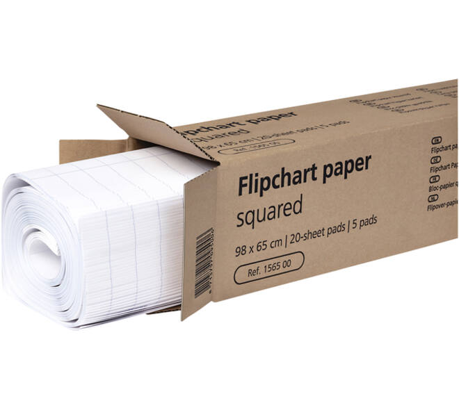Flipoverpapier Legamaster ruit 20vel 5stuks