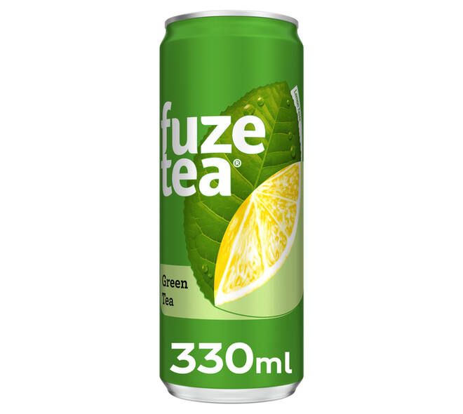 Frisdrank Fuze Tea green tea blik 330ml