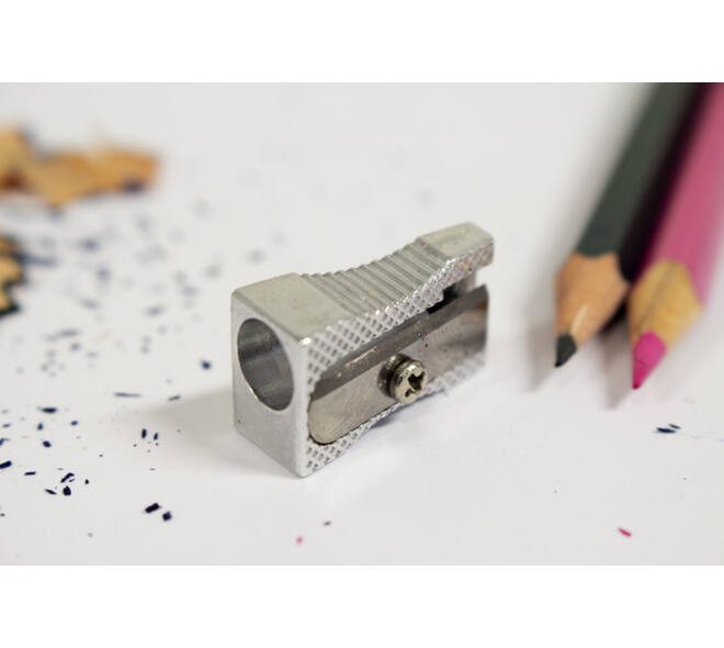 Puntenslijper Westcott aluminium enkel kegelvorm