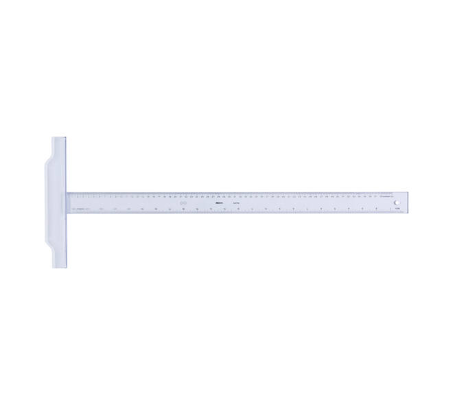 Tekenhaak Aristo GeoCollege 60cm transparant