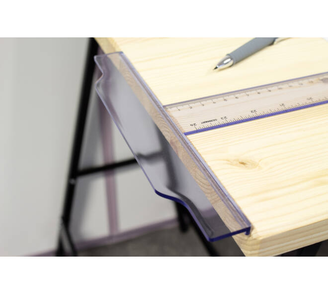 Tekenhaak Aristo GeoCollege 60cm transparant