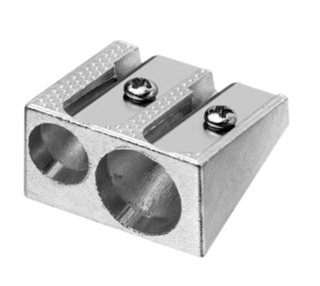 Puntenslijper Westcott aluminium dubbel kegelvorm