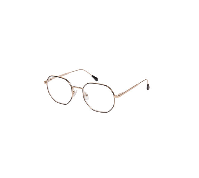 Leesbril I Need You +1.00 dpt Yoko zwart-goud
