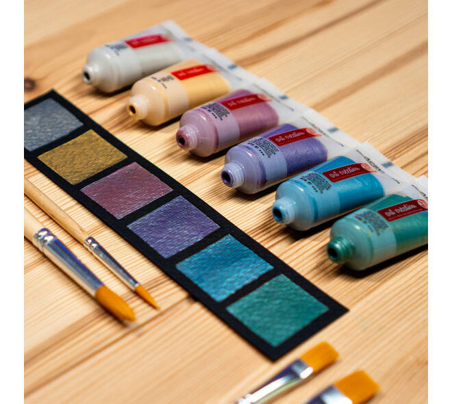 Acrylverf Talens Art Creation metallic assorti 6 tubes à 12ml