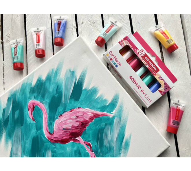 Acrylverf Talens Art Creation Caribbean assorti 6 tubes à 12ml