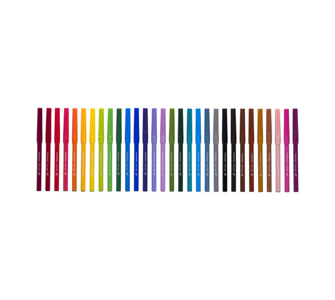 Viltstift Bruynzeel Kids assorti 30 stuks