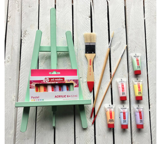 Acrylverf Talens Art Creation pastel assorti 6 tubes à 12ml