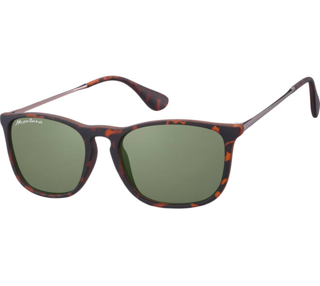 Zonnebril Montana met groen G15 glas turtle