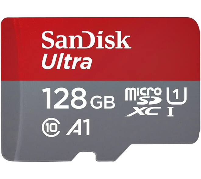 Geheugenkaart Sandisk MicroSDXC Ultra 128GB (140mb/s C10 - SDA UHS-I)