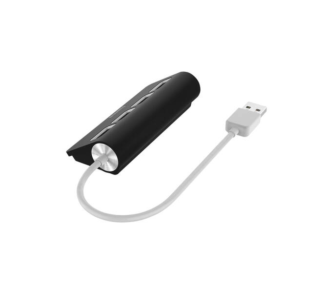 Hub Hama 4-poorts USB 2.0 zwart